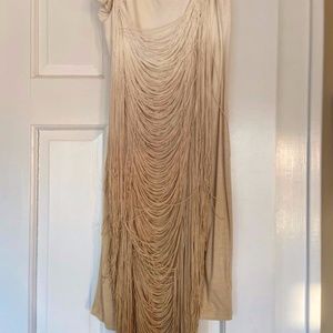 Young Rich and Fabulous Ombre Dress with Fringe